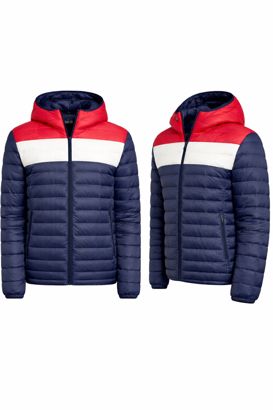 Geacă bărbați matlasată – culoare Bleumarin