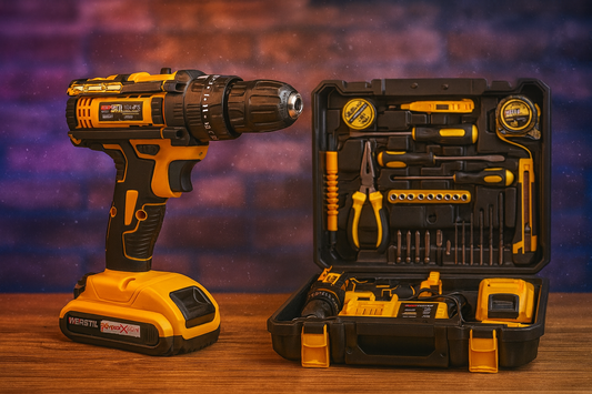 Autofiletantă Profesională 36V cu 2 Acumulatori Li-Ion și Set Accesorii – Pachet Complet