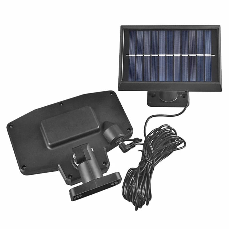 Lampă Solară 161 LED cu Senzor Mișcare și Telecomandă – Iluminare Puternică Exterior