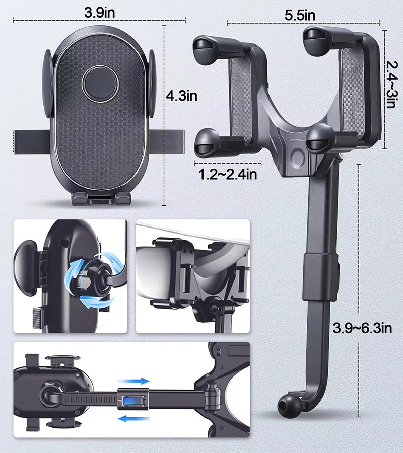 Suport Auto Telefon – Rotire 360°