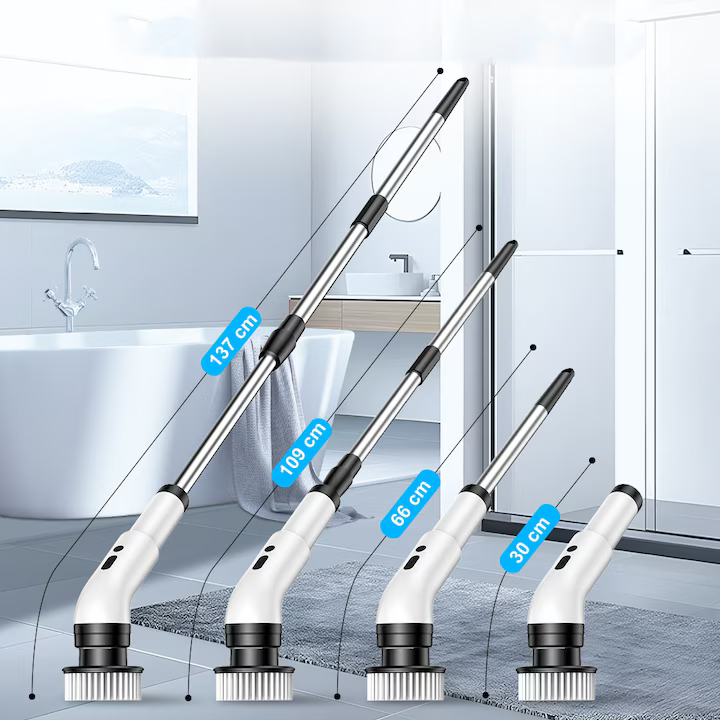 Perie Electrică Rotativă Multifuncțională cu 9 Capete