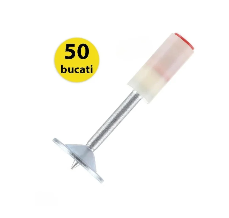 Set 50 cuie rotunde pentru pistol pneumatic