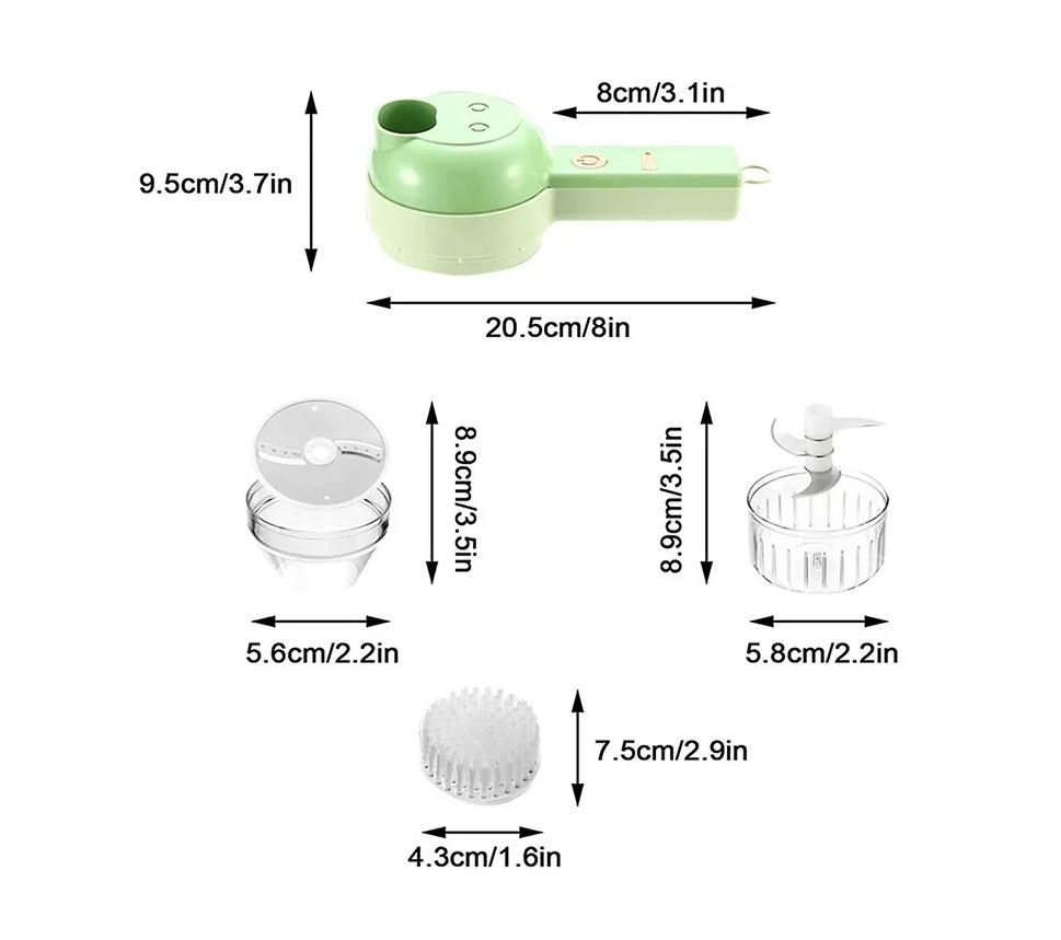 Feliator electric portabil pentru legume și usturoi – 40w