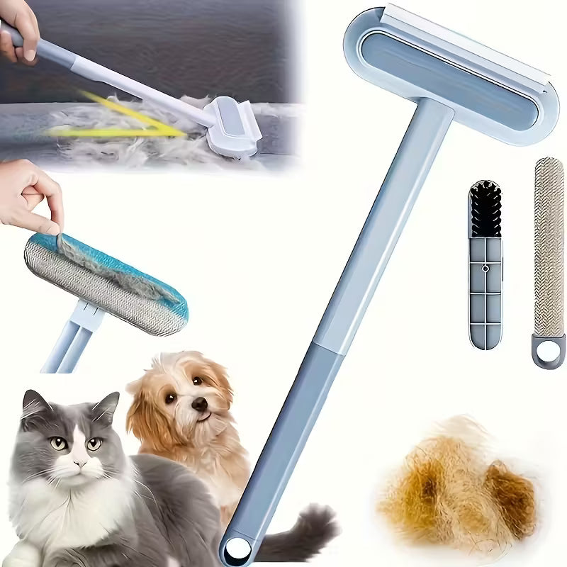 Perie Multifuncțională pentru Curățarea și Îndepărtarea Părului de Animale.