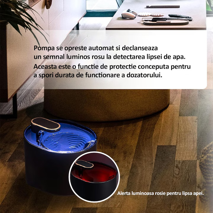 Fântână de apă pentru pisici și câini – 3L AIS005