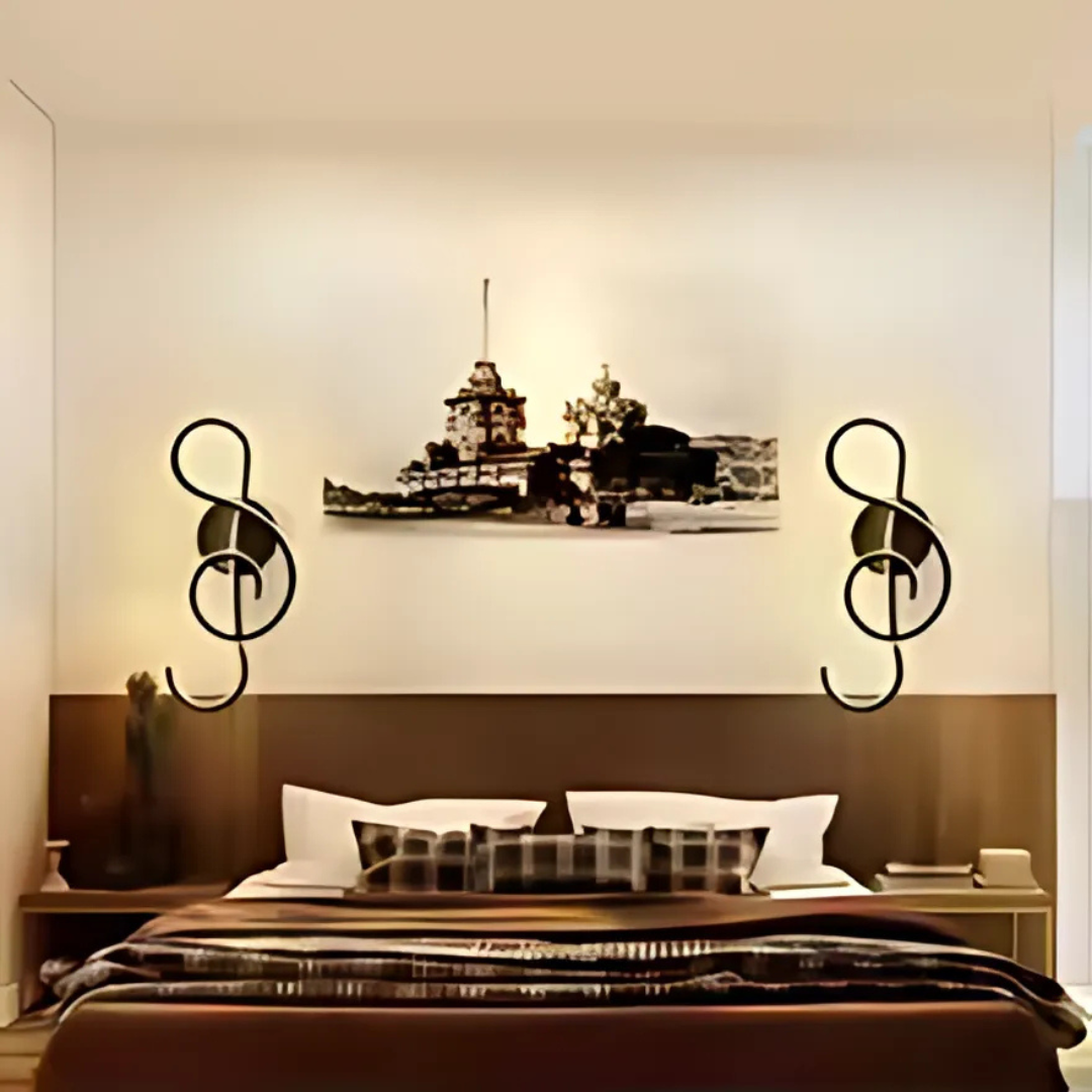 Aplica LED Cheia Sol 34W Lumina Rece/Calda/Neutra Metal Negru