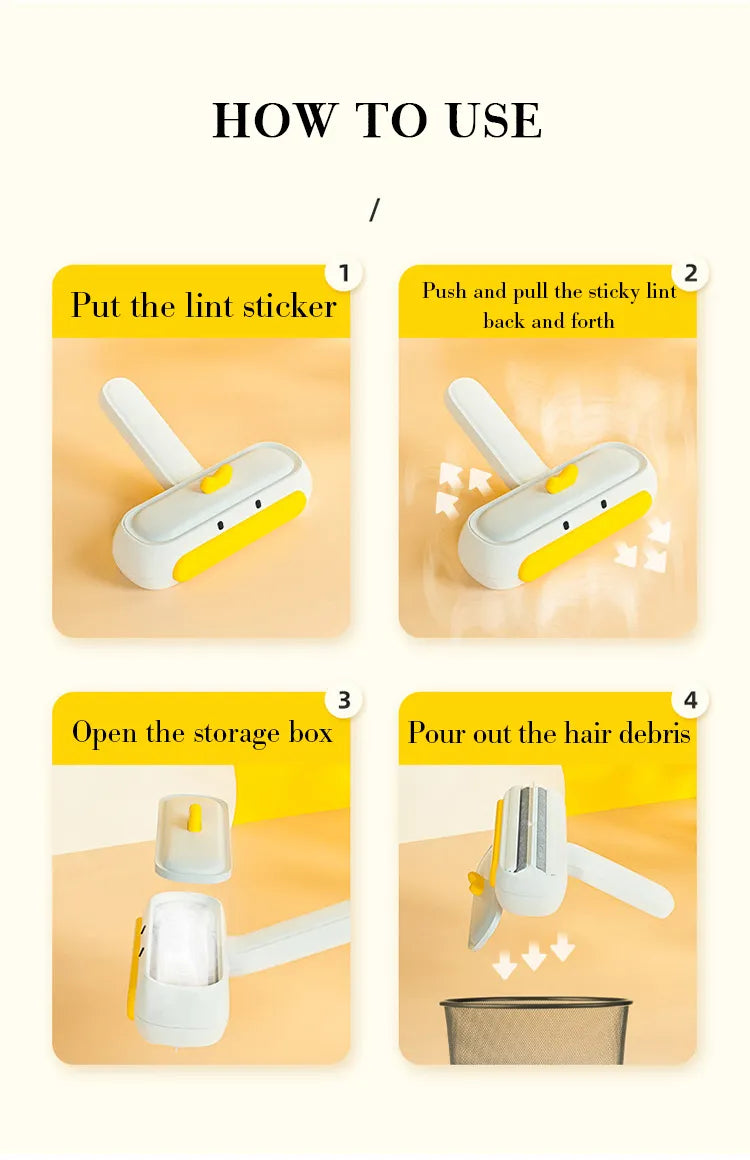 Perie strans parul pisicii